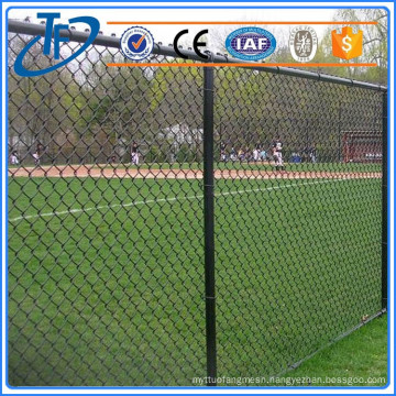 2016 hot sale cheap electric galvanized iron chain link fence , stainless steel wire mesh